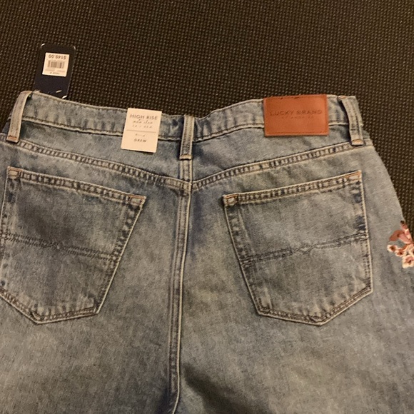 Lucky Brand High Rise Mom Jeans Drew size 14 - Picture 5 of 9